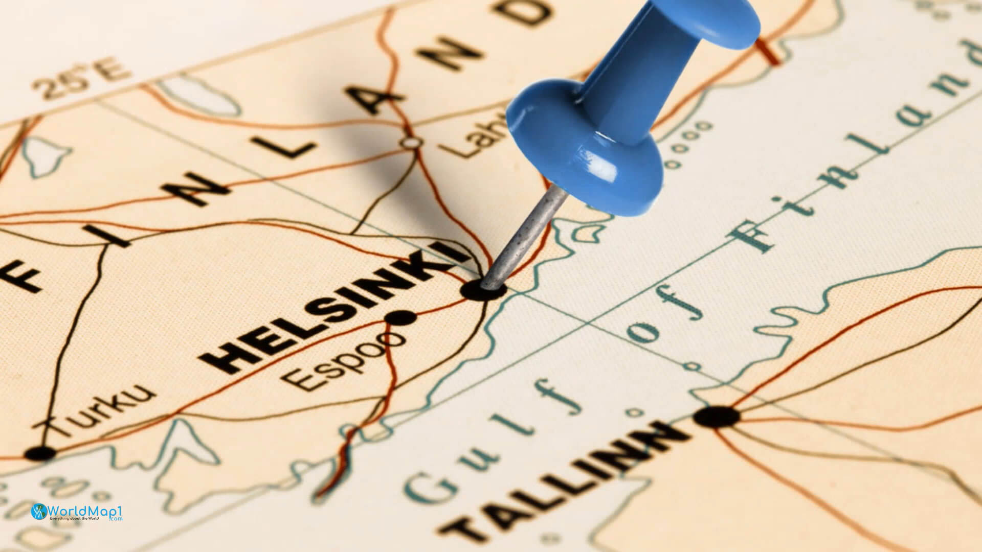 Helsinki Location Map